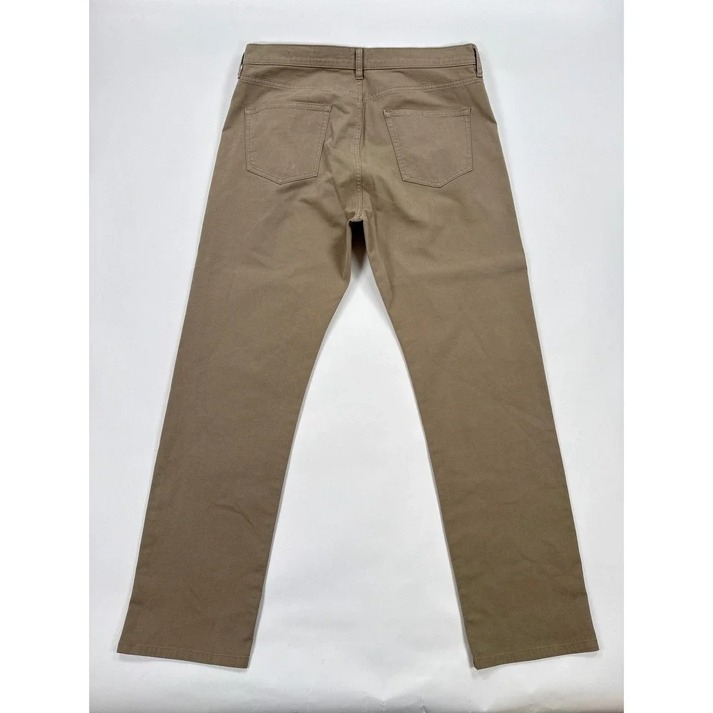 Flint and Tinder 365 Pant Mens 36 Khaki Straight Fit Stretch Chino Gorpcore
